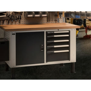 Cómoda Fami Master gris de 5 cajones con extensión completa 714x726x850mm - Product Image 3