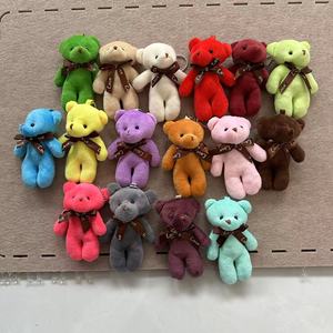 En gros, Mini ours en peluche personnalisé, porte-clés, breloque de sac, jouet en peluche mignon - Product Image 4