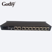 Amplificateur de signal DMX 8 canaux Gothylight de haute qualité avec télécommande, certification CE/RoHS, garantie 1 an pour les mariages