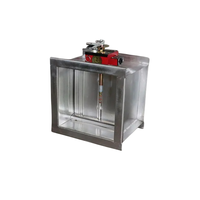 Système de contrôle de fumée 70 280 Centigrade Fumée et amortisseurs d'incendie Conduit d'air de ventilation Échappement de fumée et liens fusibles Amortisseur d'incendie