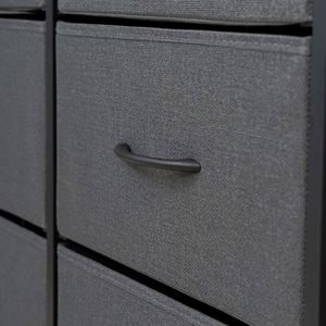 Modern Living Room Fabric <b>Cabinets</b> With Freestanding Durable Stainless Steel MDF Panel and Pine Various Color - Product Image 5