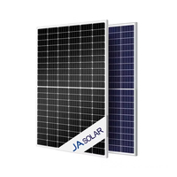 Modules photovoltaïques bifaciaux à double vitrage de type N JA Solar, silicium monocristallin, 620W, panneaux solaires pour centrale électrique