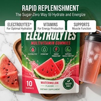 Complément pré-entraînement pour adultes sans sucre, électrolytes, hydratation, créatine, magnésium, croissance musculaire, végétarien