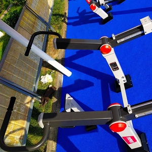 Équipement de <span class=keywords><strong>fitness</strong></span> extérieur en acier personnalisé pour parcs et jardins, aire de jeux pour enfants, fabriqué en Chine - Product Image 5