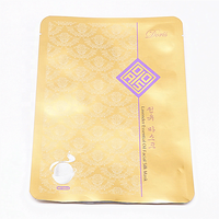 Sacs d'emballage en plastique mat pour masque facial en feuille cosmétique, emballage liquide pour cosmétiques pour le visage