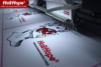 10 ans de garantie HoliHope 4 tête monogramme 3D chapeau robe broderie faisant la Machine de haute qualité similaire à la machine à broder Happy