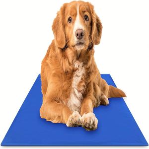 Popular Summer Dog Gel Ice <b>Mat</b> Washable Waterproof Pet Cooling <b>Mat</b> Silk Pet Self-cooling <b>Mat</b> Blanket Suitable for Dogs and <b>Cats</b> - Product Image 2