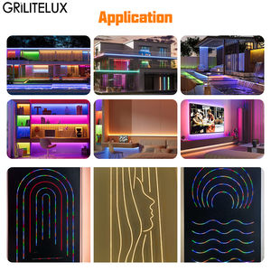 Tira de Luz LED RGB COB con Iluminación Lateral, 630 LED/m, Cinta de Luz Delgada y Flexible, Regulable, para Cocina, Hogar, Habitación, DC 24V - Product Image 6