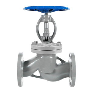 วาล์วควบคุมการไหลแบบมือหมุน DN100 4 นิ้ว คลาส 150LB PTFE Wcb เหล็กหล่อ สำหรับน้ำและน้ำมัน แบบหน้าแปลน - Product Image 2
