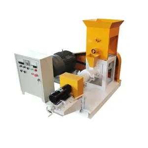 Suspended Floating Fish Feed Pellet Extruder Machine Small Household High-temperature Cooked Pet Food Extruder