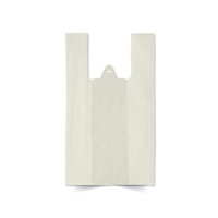 Sacs d'épicerie écologiques en HDPE personnalisés, sacs de supermarché biodégradables en plastique