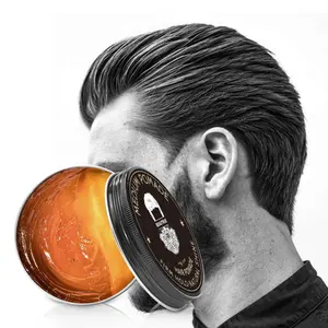 Tùy chỉnh mùi hương chất lượng cao thợ cắt tóc nhãn hiệu riêng không có bong bóng cao tóc bóng bom mát tóc Sáp cho nam giới