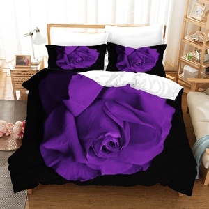 Hot Bán 3D 5D In Bộ Đồ Giường Set Rose Flower Với Duvet Cover Bedsheets Và Gối Cho Châu Âu Aisia - Product Image 5