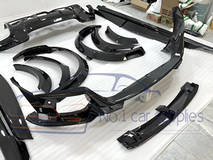 Pour Kit de carrosserie en Fiber de carbone <span class=keywords><strong>Purosangue</strong></span> OEM diffuseur de lèvre avant Spoiler jupe latérale corps large - Product Image 6