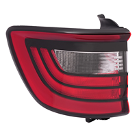 Pour Dodge Durango 2014 2015 2016 2017 2018 2019 2020 2021 2022 Feu arrière extérieur gauche LED rouge, feu stop