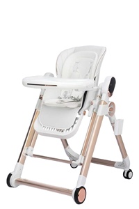 Silla Eléctrica Multifuncional de Alta Gama para Bebés con Función de Sentarse, Acostarse y Moverse, Altura del Asiento y Reposapiés Ajustables en un Marco Plegable - Product Image 2
