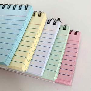 Custom 5-Color Double Cover Index Card Self-Adhesive <b>Memory</b> Study Note Paper Take-Along To-Do List for School Office or Home - Product Image 2