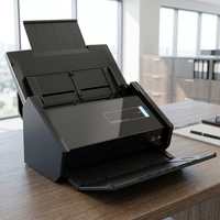 Scanner de documents A4 Fujitsu IX500 WiFi 25ppm pour la maison, le bureau, les petites entreprises, numérisation recto verso sans fil, USB 3.0, noir