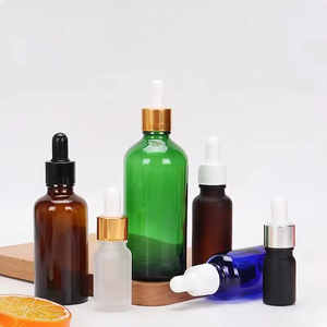 Clear Glass Dropper Essential Oil Essence Bottles 10ml 20ml 30ml 50ml 100ml Customizable Cosmetics Bottles - Product Image 4
