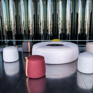 El yapımı puf osmanlılar altın ve beyaz osmanlı tezgah kolu ile - Product Image 5