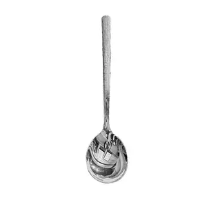 Stainless Steel Spoon Korean Style Spoon Western Restaurant Long Handled Spoon Dessert Spoon Eating Spoon Soup Spoon