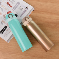 Top vendeur pas cher LOGO personnalisé Double paroi tasse isolée sous vide café thermos 500ml flacon en acier inoxydable bouteille d'eau