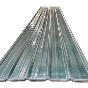 Panneau de <span class=keywords><strong>toiture</strong></span> en PVC ondulé transparent et en plastique renforcé de fibres de verre (FRP), matériau de couverture de <span class=keywords><strong>toiture</strong></span> - Product Image 1