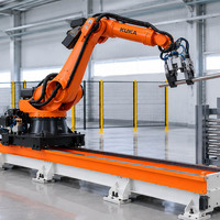 Robot mobile automatisé KUKA Technology pour la logistique industrielle