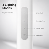 Lampe de lecture sur pied LED 120W, spectre complet, sans scintillement, faible éblouissement, pour étudiants, étude à domicile