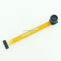 Modul Kamera Caiyusheng 21MM 75MM OV3660 untuk Papan Pengembangan ESP32 CAM 68 120 160 Derajat YUV RGB 3MP Antarmuka DVP 24PIN