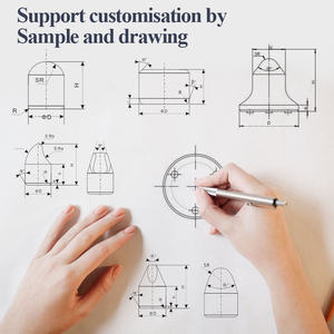 Bottoni industriali in carburo di tungsteno-utilizzati nella trivellazione petrolifera, nel Tunneling e nell'estrazione - Product Image 4
