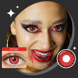 Livraison gratuite Pseyeche <span class=keywords><strong>Halloween</strong></span> Vampire Lentilles De Contact 14.5mm Cosplay Lentilles De Contact pour <span class=keywords><strong>Halloween</strong></span> Lentes De Contacto <span class=keywords><strong>Halloween</strong></span> - Product Image 2