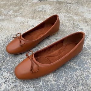 Ballerines à nœud style délicat pour femme, à enfiler, légères, toutes saisons, doublure en tissu, nouveau modèle 2026, chaussures polyvalentes style « <span class=keywords><strong>Granny</strong></span> » - Product Image 4