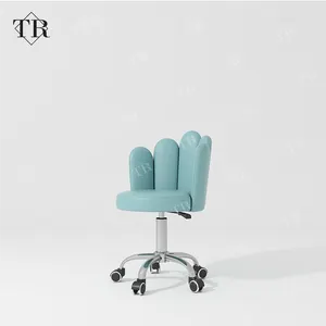 Turri Adjustable Height Hairdresser Dentist Stylist Stool Technician Beautician Esthetician Swivel Rolling Wheels Chair