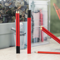 Vente en gros de crayons HB imprimés de haute qualité avec logo personnalisé Ensemble en vrac de crayons en bois de qualité d'usine chinoise avec promotion de plomb de couleur