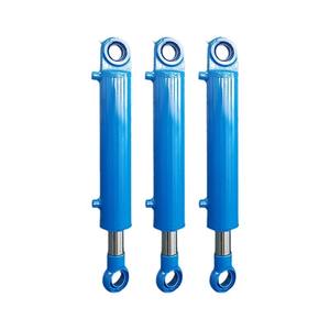 Cylindres hydrauliques robustes, joints d'étanchéité résistants à l'usure, raccords à brides, buses à huile, soudés mécaniquement pour machines-outils - Product Image 1