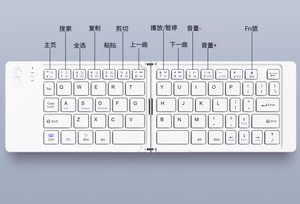 <span class=keywords><strong>Clavier</strong></span> portable sans fil pour ordinateur portable, tablette, téléphone, pavé tactile, <span class=keywords><strong>clavier</strong></span> pliable, claviers BT, en stock, échantillons gratuits - Product Image 5