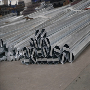 Poste de metal de acero galvanizado caliente de 3-15m <span class=keywords><strong>para</strong></span> Línea de Transmisión Eléctrica poste de acero - Product Image 5