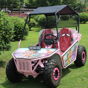 Kart <span class=keywords><strong>électrique</strong></span> à double siège avec transmission différentielle 48V <span class=keywords><strong>1000W</strong></span>, pneus à vide, idéal pour les aventures en plein air - Product Image 5