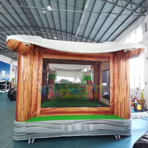 Castillo inflable navideño con tobogán, combo comercial, brincolín inflable para niños - Product Image 3