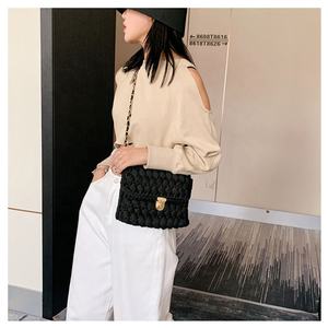 Borse a <span class=keywords><strong>Tracolla</strong></span> da Donna Fatte a Mano All'Ingrosso, alla Moda, Lavorate a Maglia all'<span class=keywords><strong>Uncinetto</strong></span>, Kit Fai-da-Te con Materiali in Tessuto Intrecciato a Mano - Product Image 5