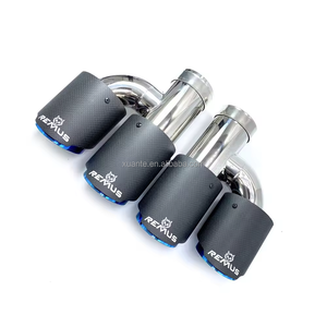 Embout d'échappement double sortie en acier inoxydable 304 Performance <span class=keywords><strong>REMUS</strong></span> Blue Roasted avec garantie d'un an par Xuante - Product Image 5