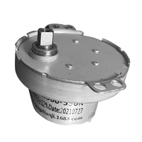 Motor DC Magnet Permanen FT-49OGM500-201K 5V 20rpm Torsi Tinggi untuk Inkubator Telur & Pengumpan Kucing Penggunaan Rumah Pintar
