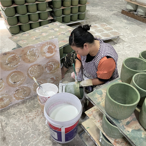 Design créatif décoration de balcon imitant des pots de plantes en béton humanoïde <span class=keywords><strong>sexy</strong></span> femme corps forme pot de fleur en ciment - Product Image 6