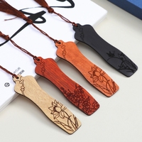 Ensemble de marque-pages en bois, gravure de drapeau laqué, cadeau commémoratif pour les affaires et les diplômes