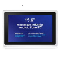 Panel PC Táctil Capacitivo Resistente al Agua de 15.6 Pulgadas con Android 11 Integrado, Diseño Industrial Todo en Uno
