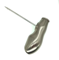 Aiguille de décongestionnement pour poisson en acier inoxydable de haute résistance, creuse, à double fonction de décongestionnement et de saignement