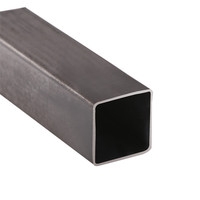 Warmgewalztes Vierkantrohr ASTM A500 GR.C 100x100-250x250mm Verzinkt Nach Fertigung für Solar-Farm Bodenmontage-Pfosten