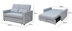 Gấp sàn ghế đôi sofa giường nệm Bộ nhớ bọt có thể gập lại gấp Sofa đặt đồ nội thất phòng khách - Product Image 6