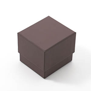 Caja de Regalo para Joyería FANXI, Personalizada, de Lujo, en Forma Rectangular, de Plástico y Terciopelo Azul, para Guardar Anillos, con Opción de Logotipo Personalizado - Product Image 3